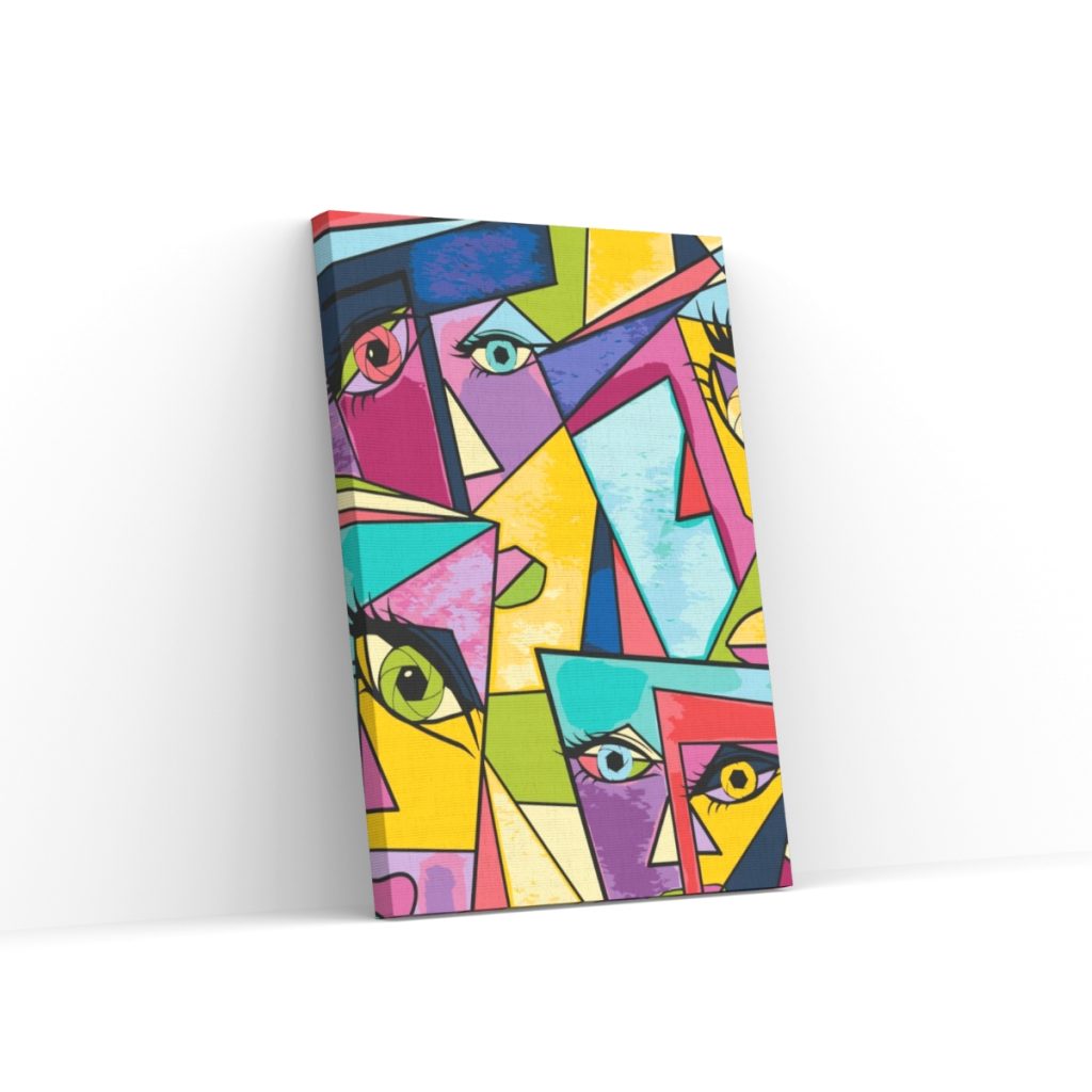 Pintar por Números - Caras abstractas 2