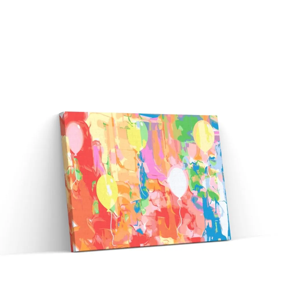 Pintar por Números - Globos abstractos