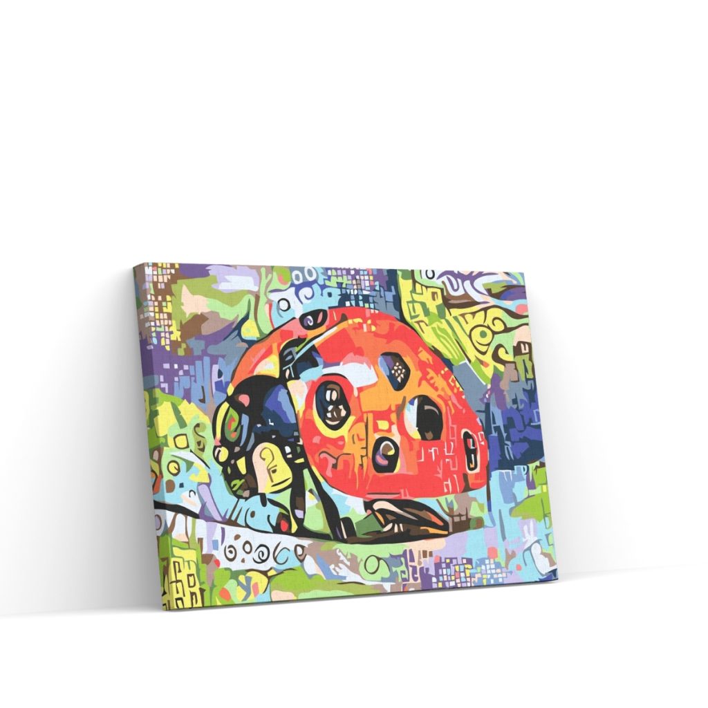 Pintar por Números - Mariquita de colores