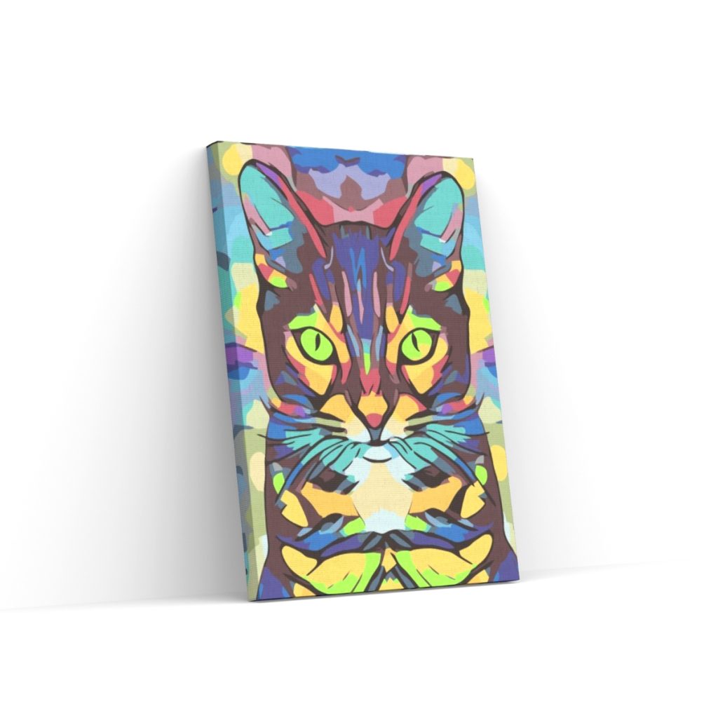 Pintar por Números - Gato de colores