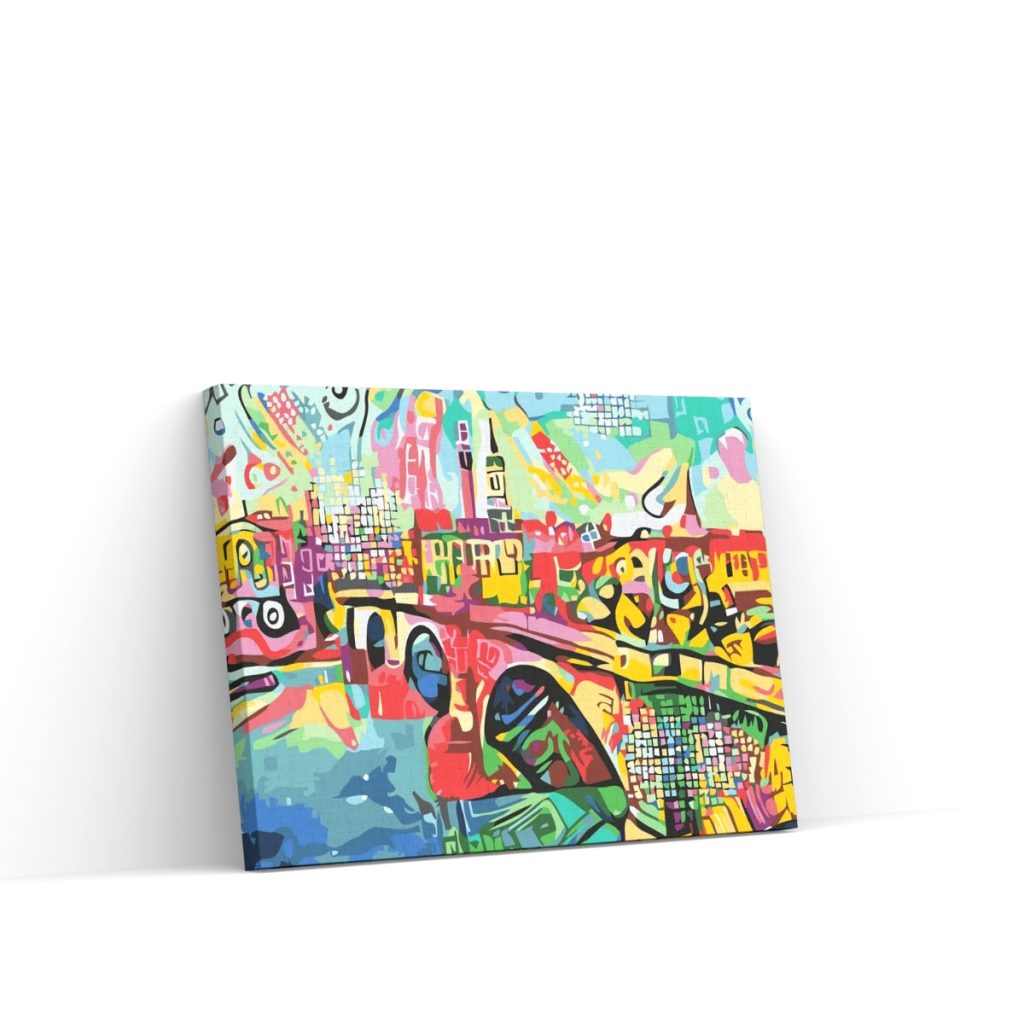 Pintar por Números - Puente de color