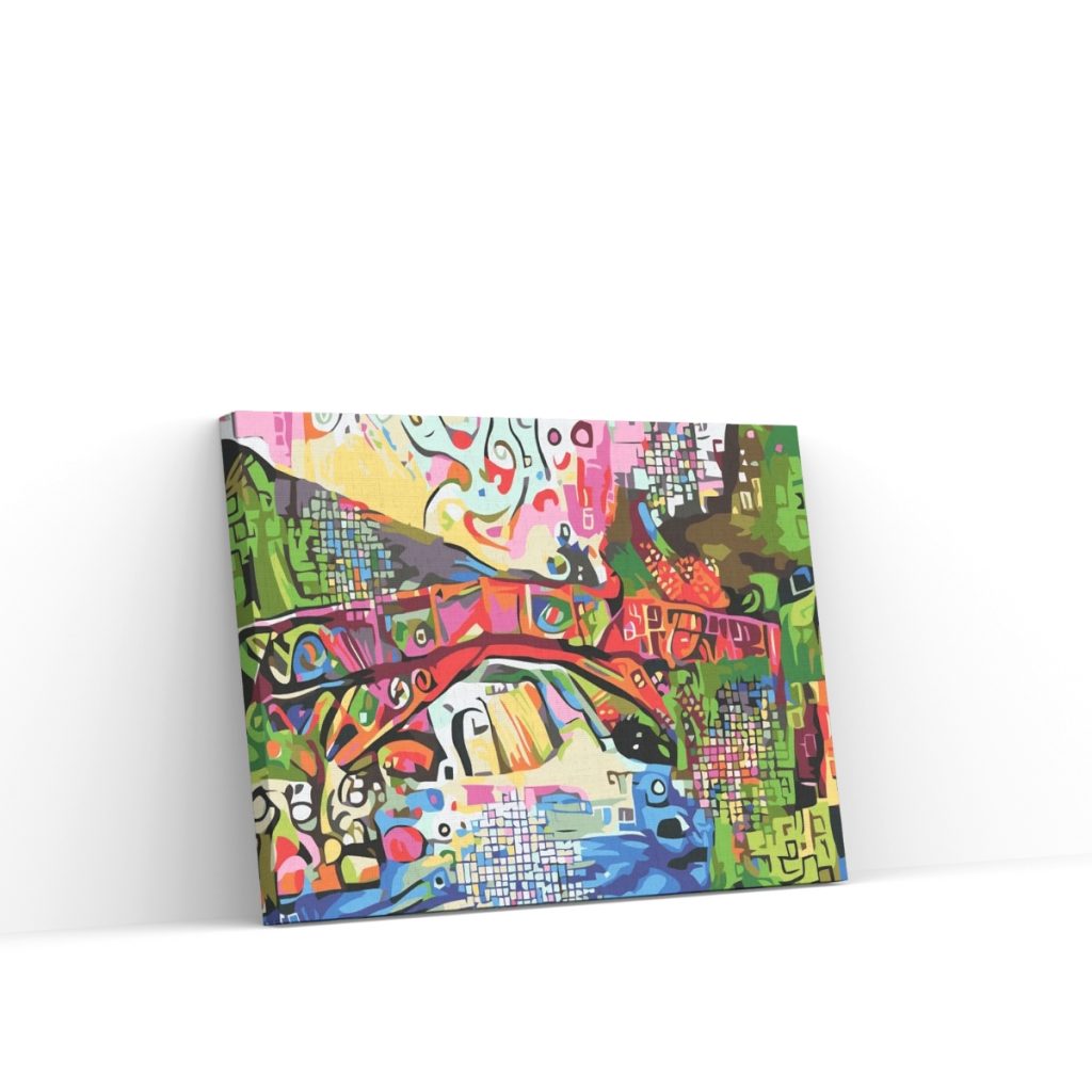 Pintar por Números - Puente de color 2