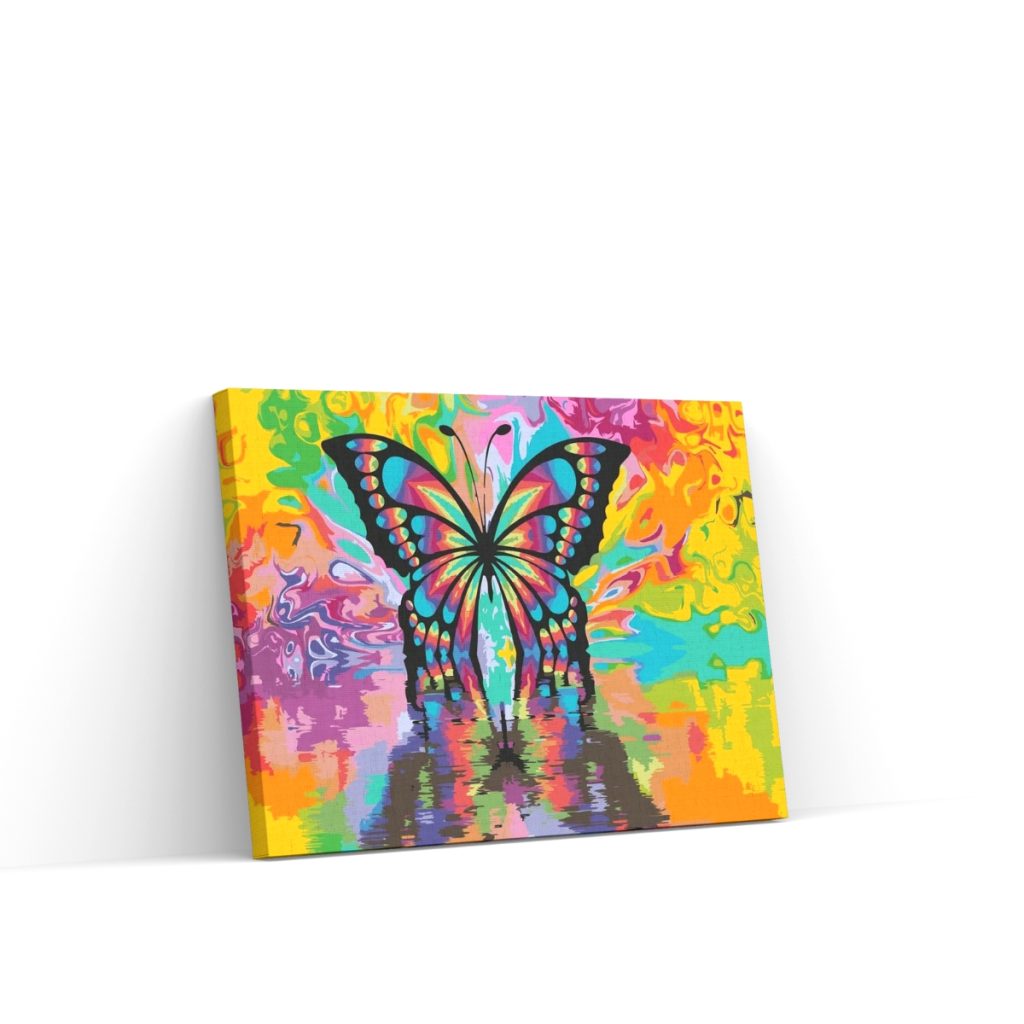 Pintar por Números - Mariposa de colores