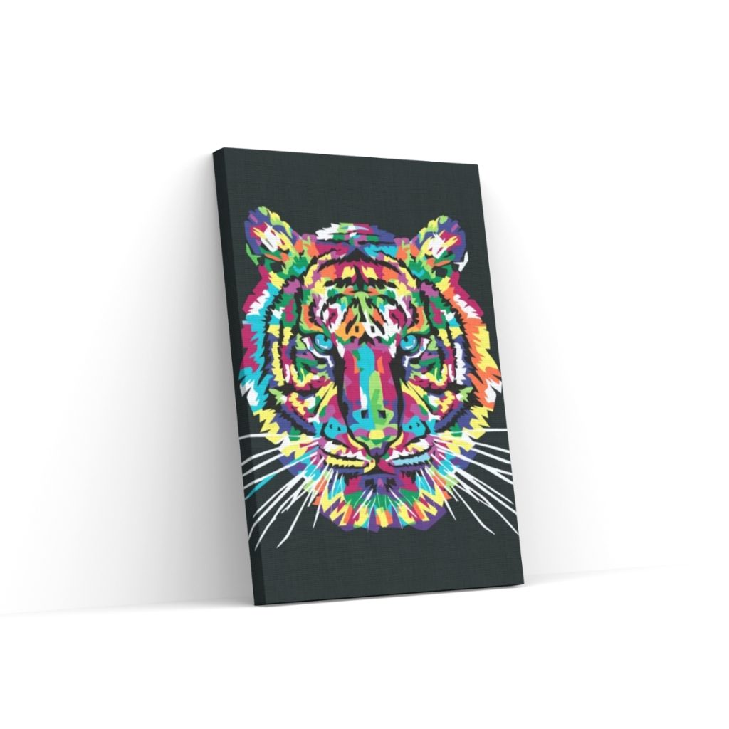 Pintar por Números - Tigre de colores