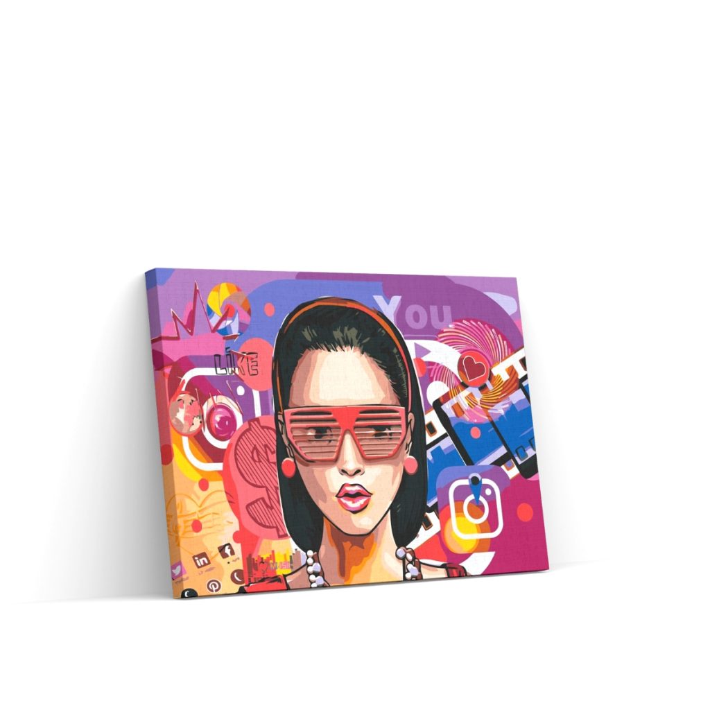 Pintar por Números - Redes sociales