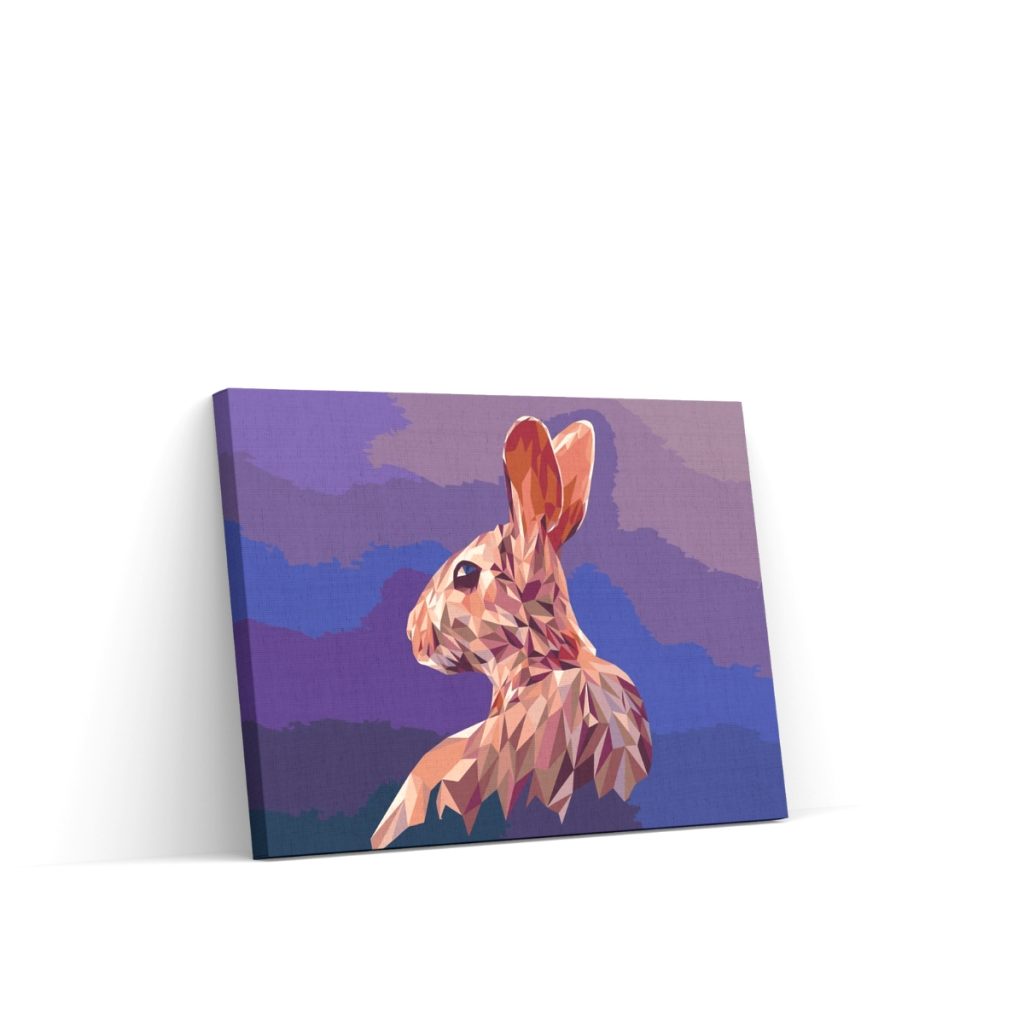 Pintar por Números - Conejo vector