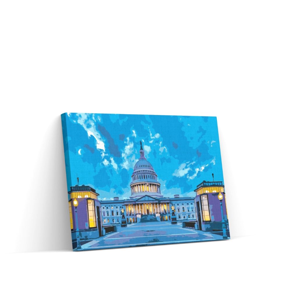 Pintar por Números - Washington DC - Capitool
