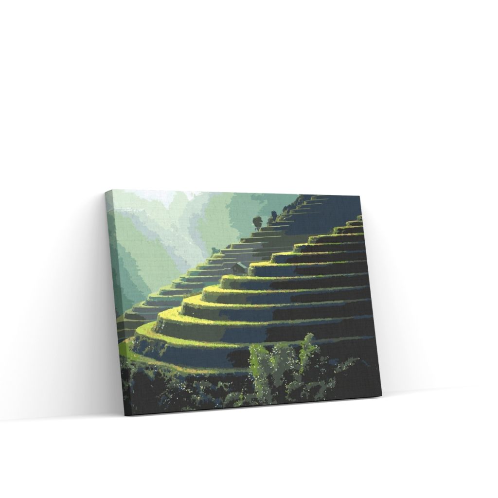 Pintar por Números - Arrozales de Bali