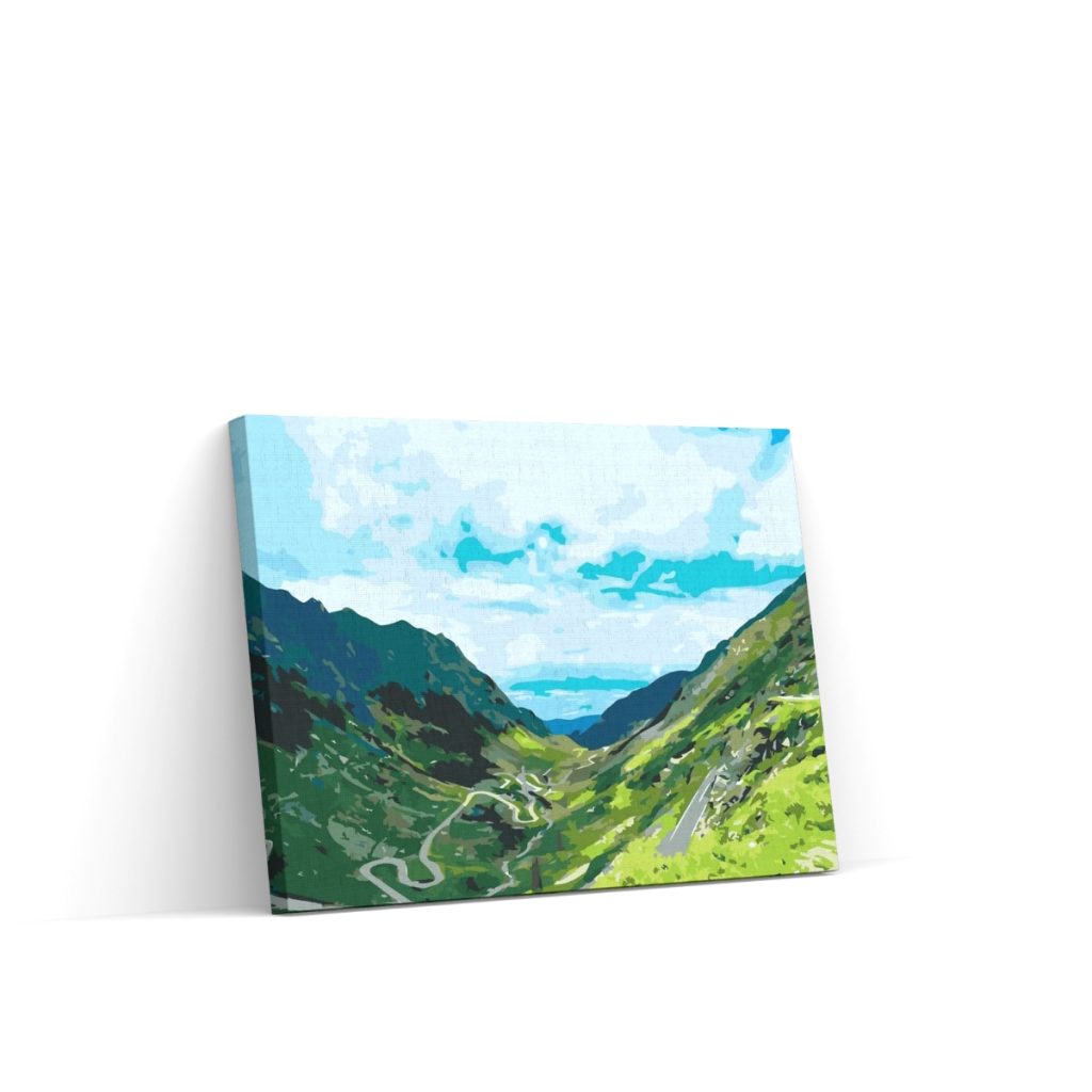 Pintar por Números - Carretera Transfagarasan en Rumanía 3