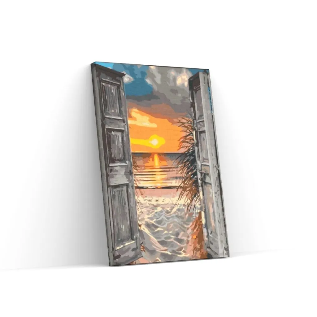 Pintar por Números - La puerta del paraíso