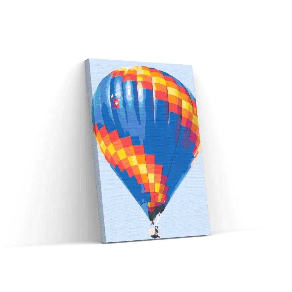 Pintar por Números - Globo aerostático