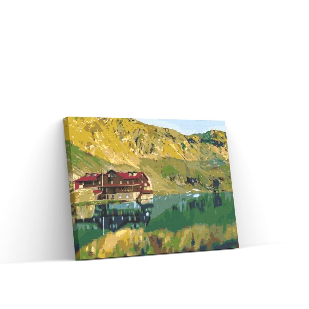 Pintar por Números - Lago Balea, Rumanía 2