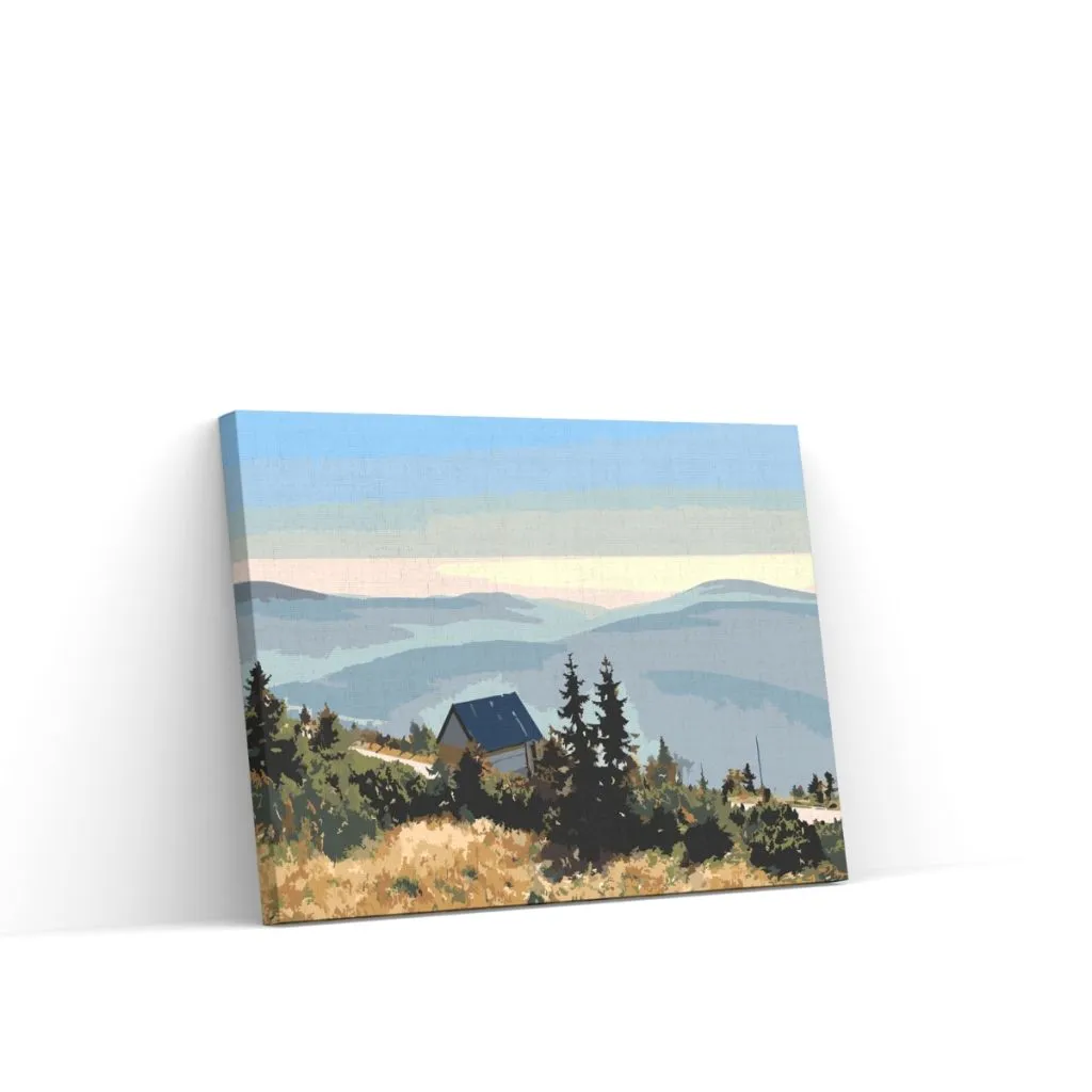Pintar por Números - Montañas gigantes