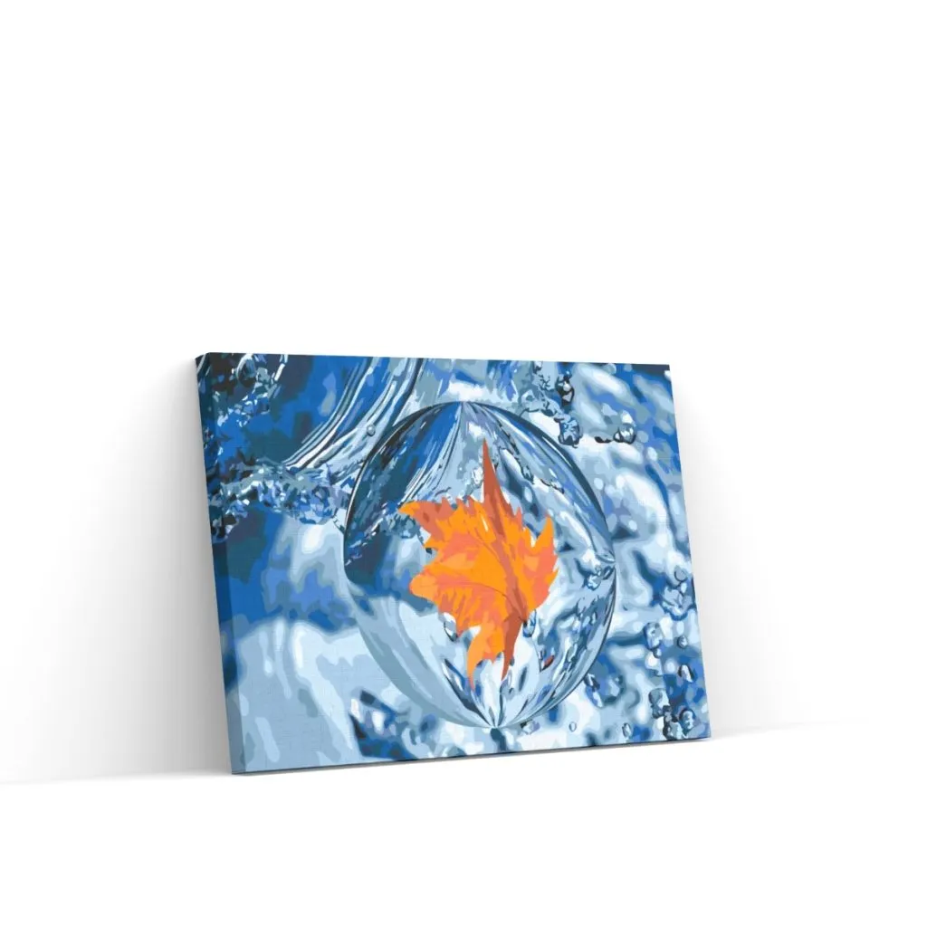 Pintar por Números - Una hoja en una gota