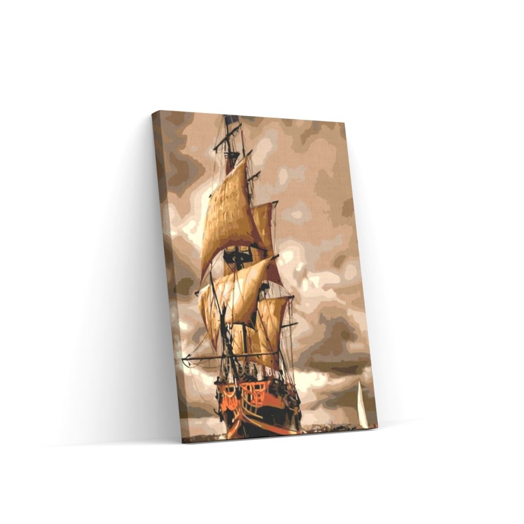 Pintar por Números - Barco en la tormenta