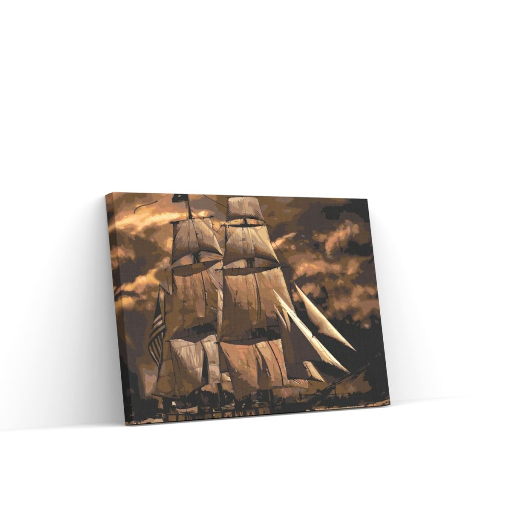 Pintar por Números - Barco en la tormenta 2