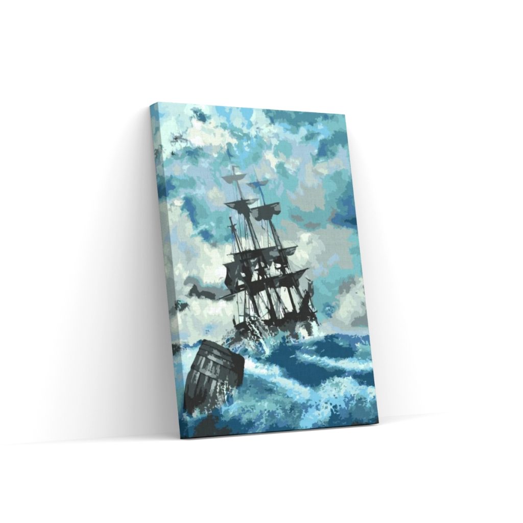 Pintar por Números - Barco en la tormenta 3