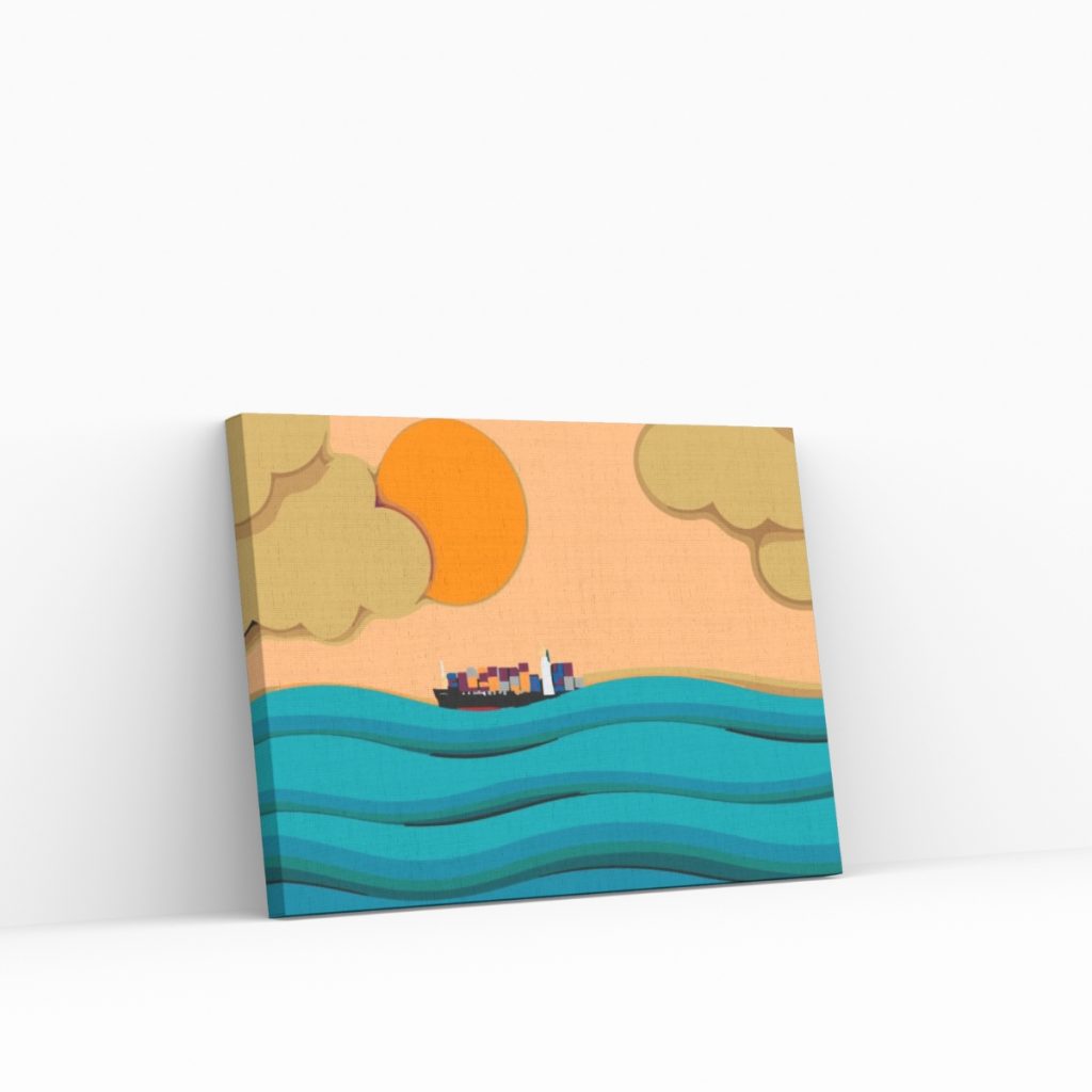 Pintar por Números - Barco en la tormenta