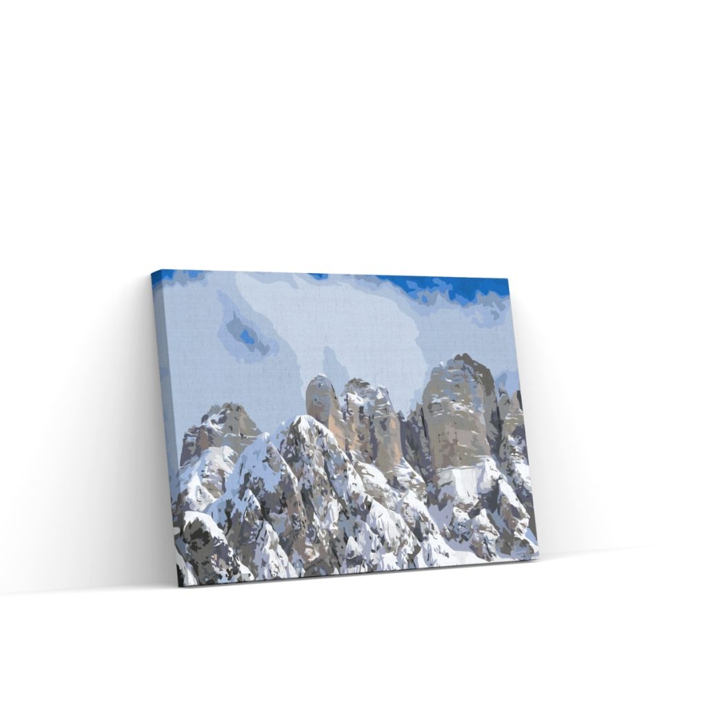 Pintar por Números - Monte Civetta, Dolomitas