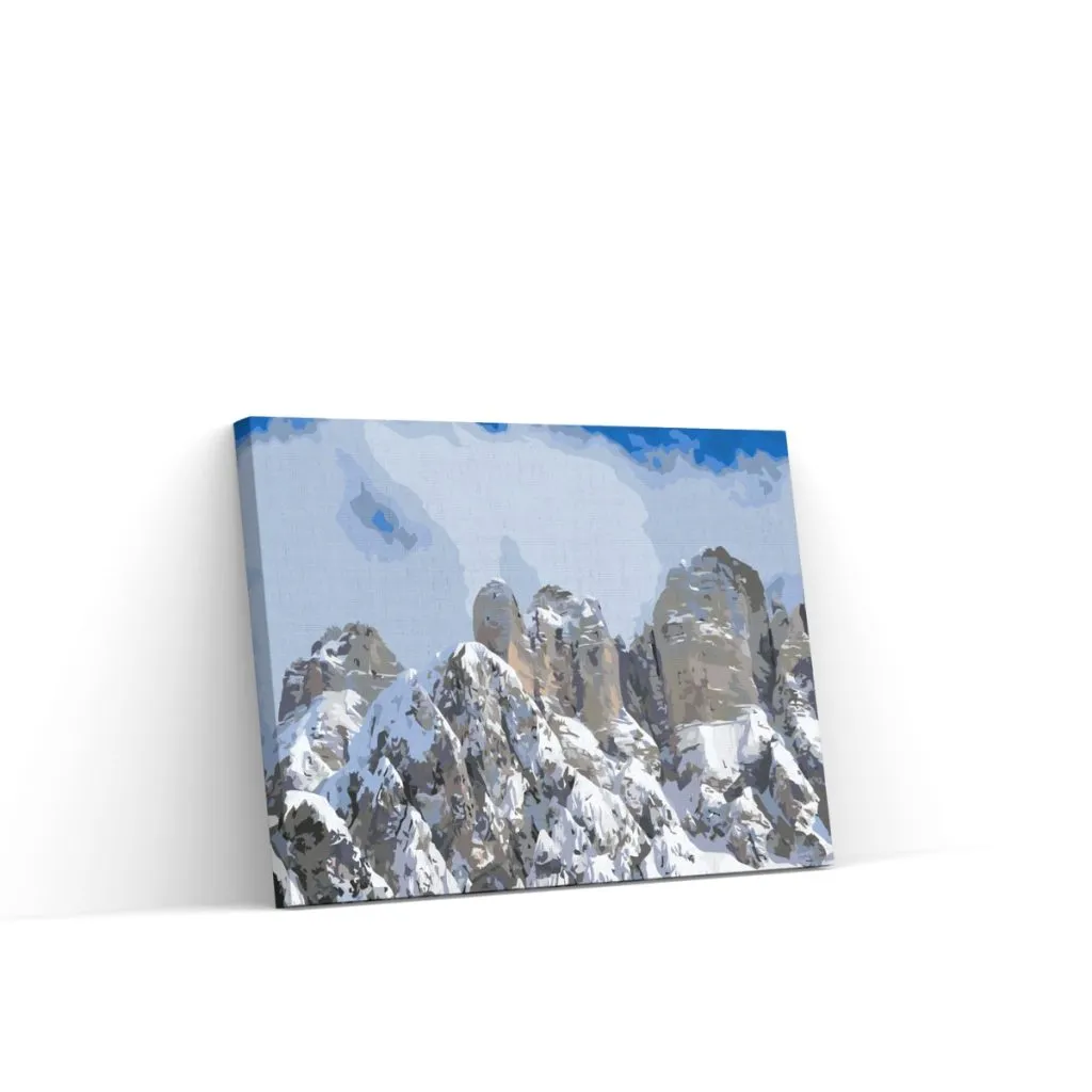 Pintar por Números - Monte Civetta, Dolomitas