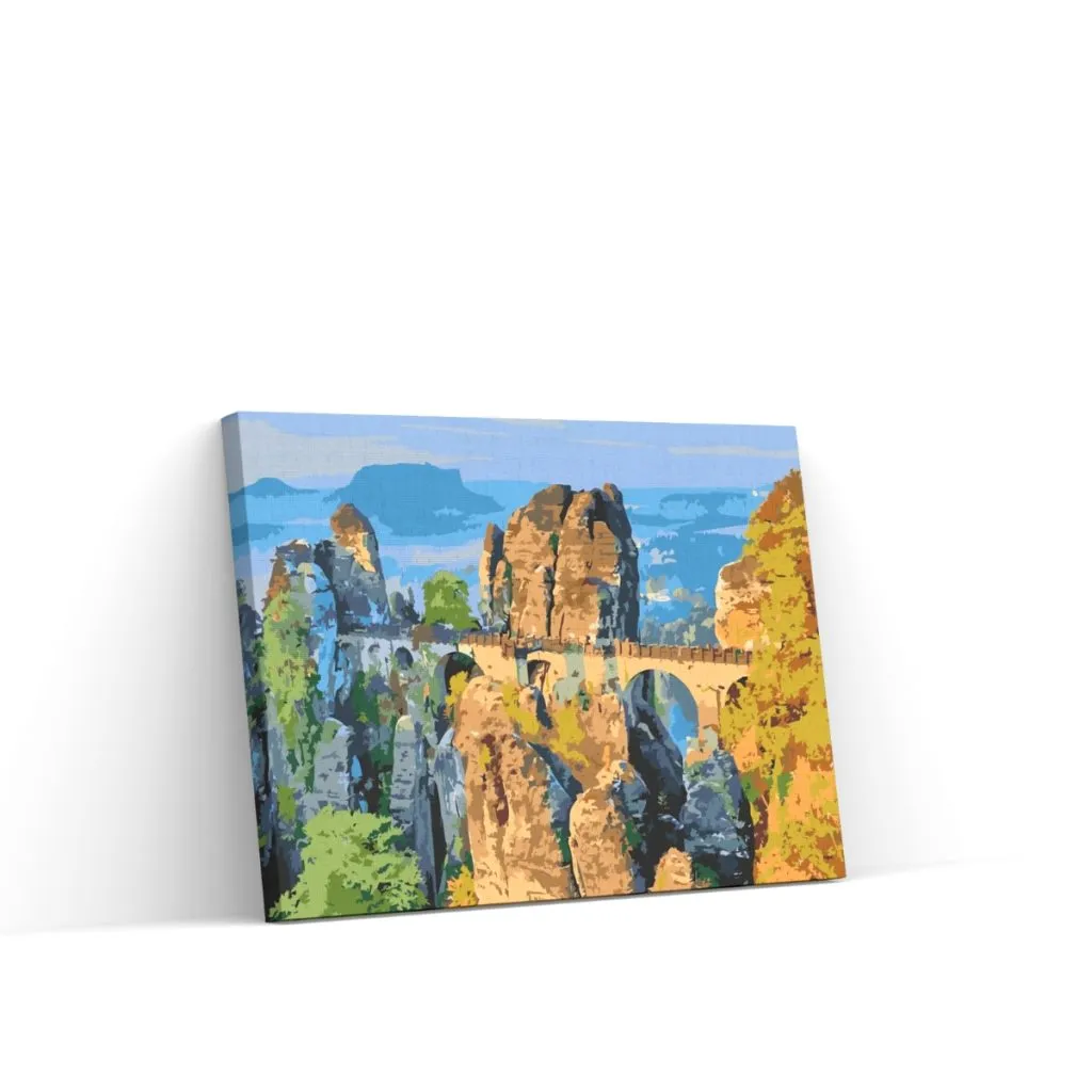 Pintar por Números - Puente Bastei