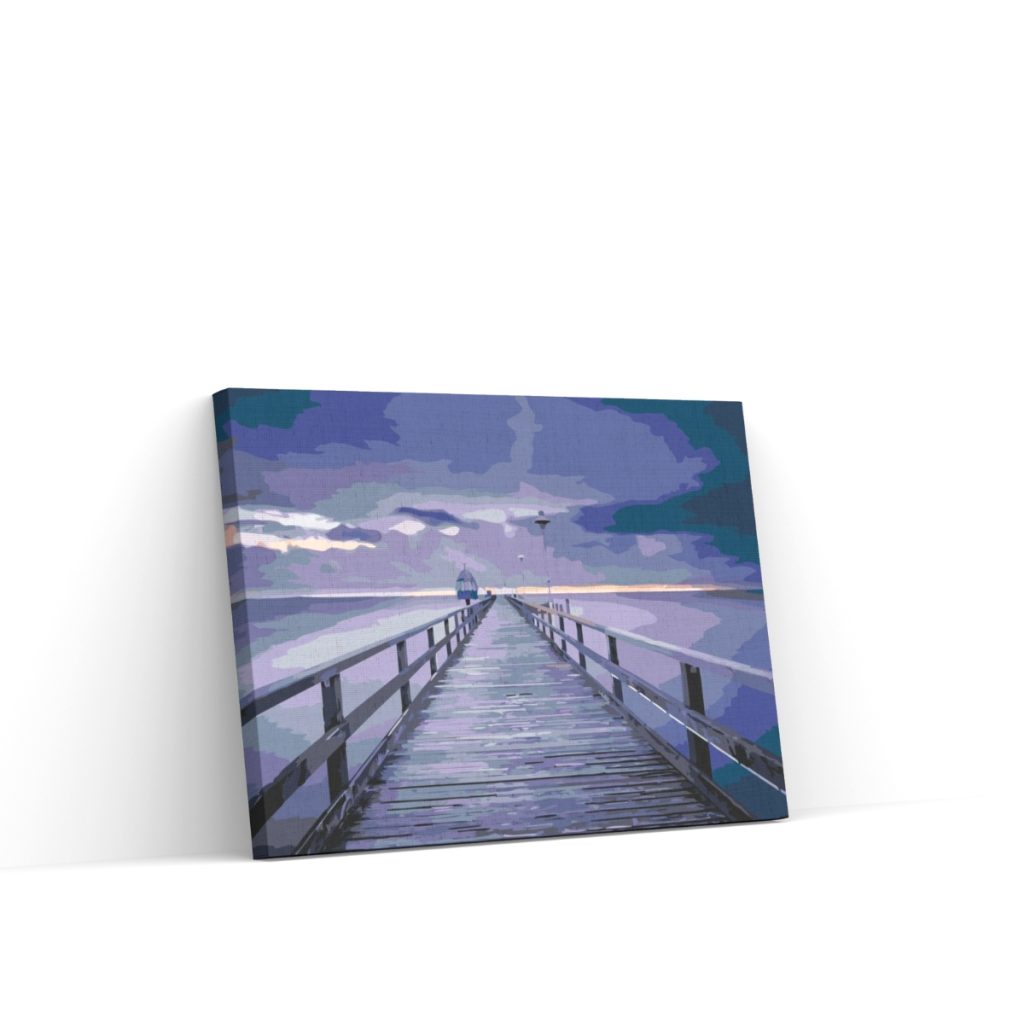 Pintar por Números - Puente sobre el Mar Báltico