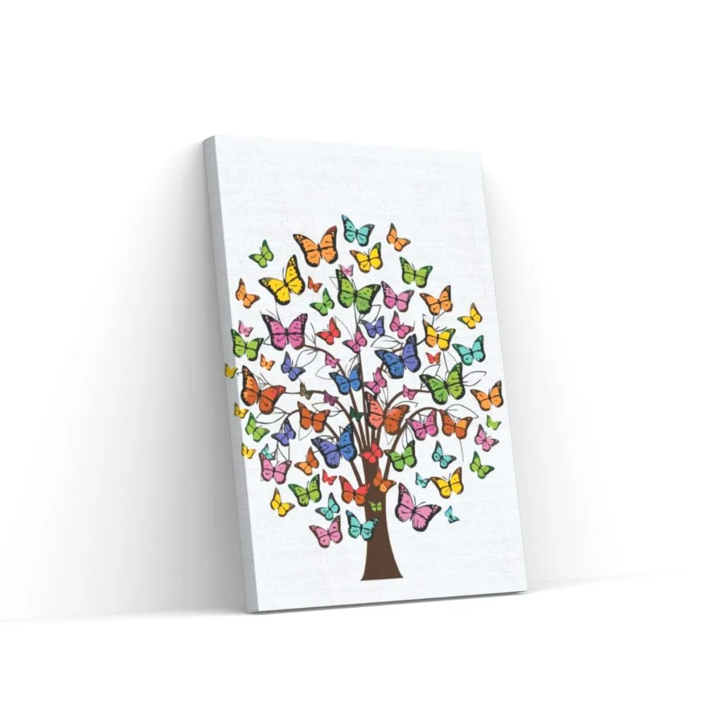 Pintar por Números - Árbol mariposa