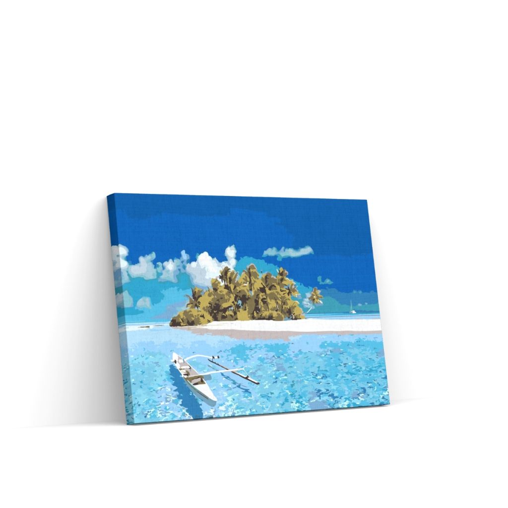 Pintar por Números - Hermosa isla