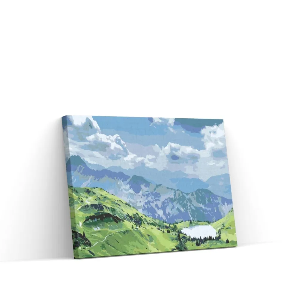 Pintar por Números - Alpes de Oberstorf