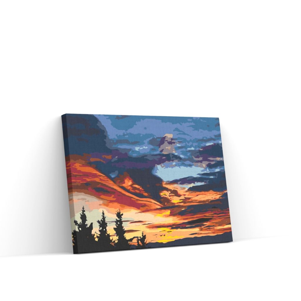 Pintar por Números - Cielo en colores