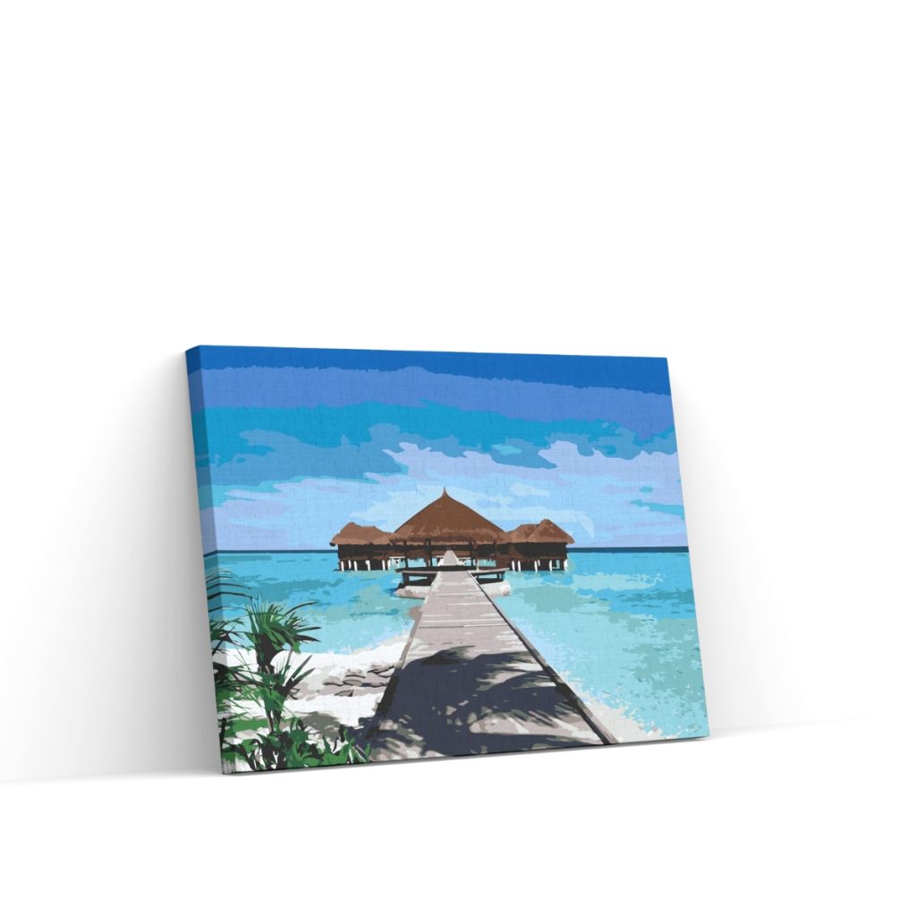 Pintar por Números - Tranquilidad junto al mar