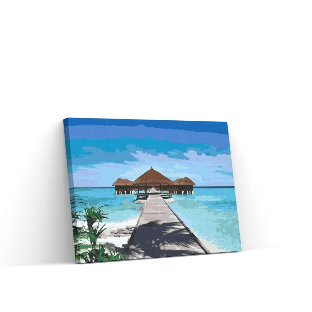 Pintar por Números - Tranquilidad junto al mar