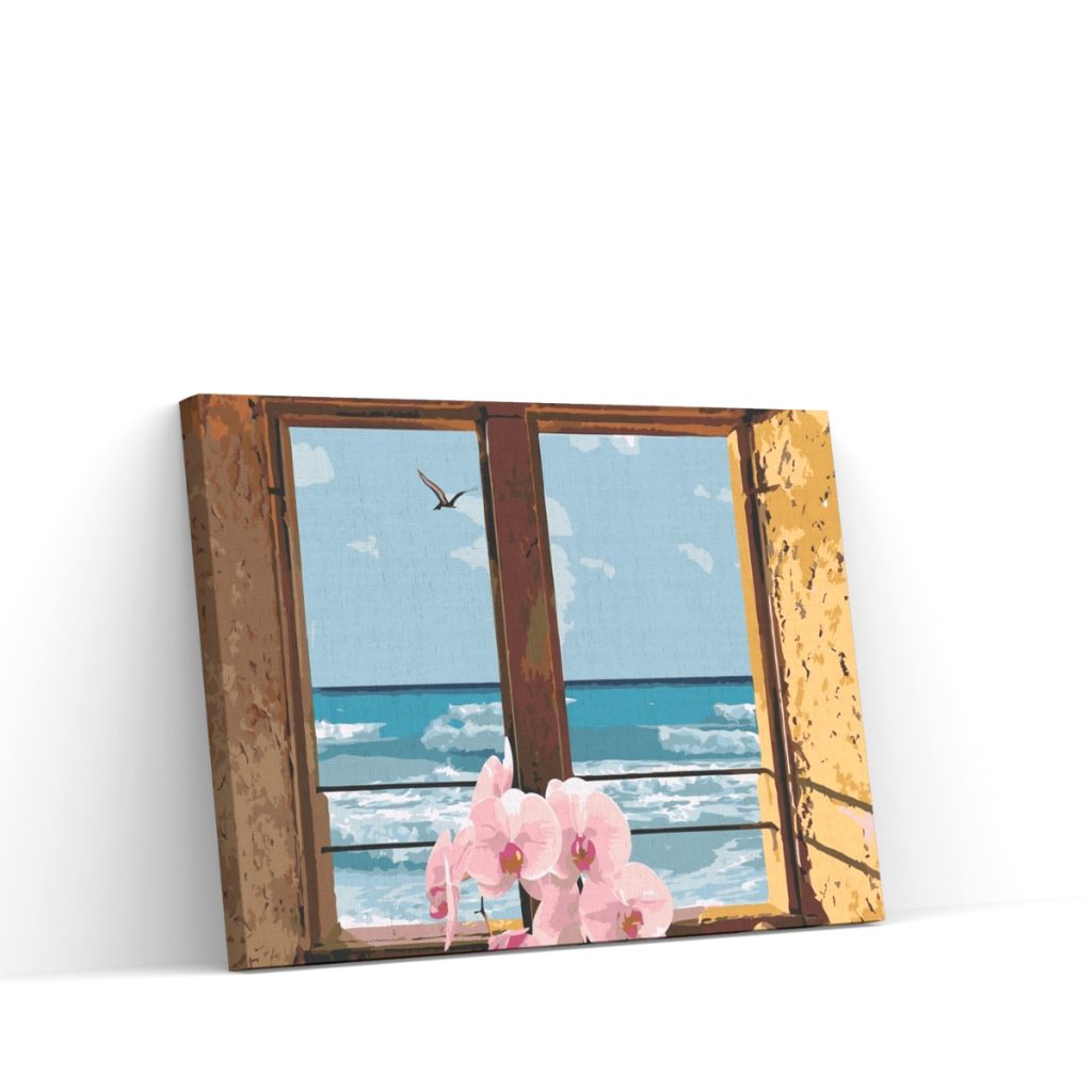 Pintar por Números - Ventana a la playa