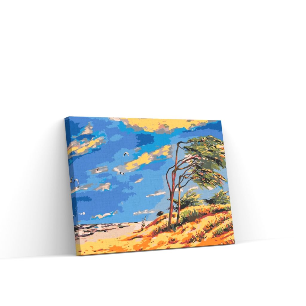 Pintar por Números - Playa abandonada