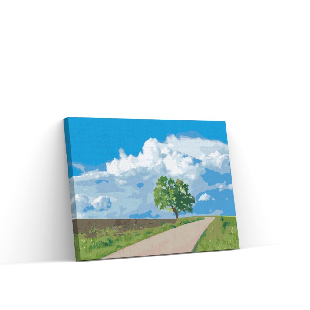 Pintar por Números - Árbol abandonado