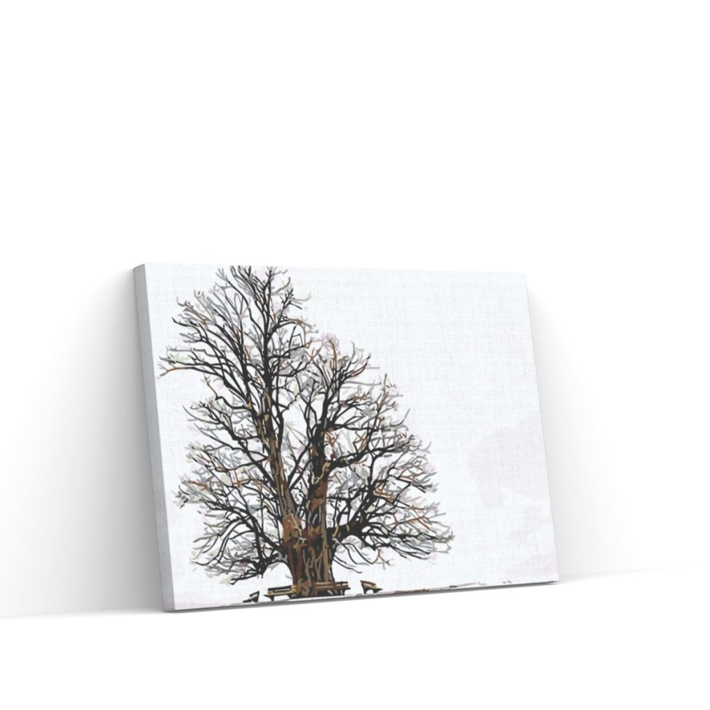 Pintar por Números - El árbol solitario