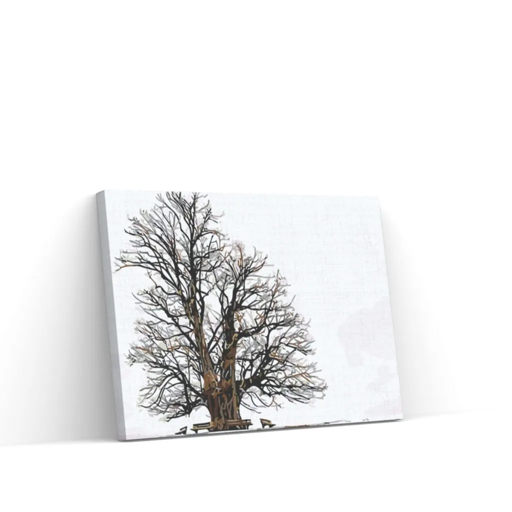 Pintar por Números - El árbol solitario