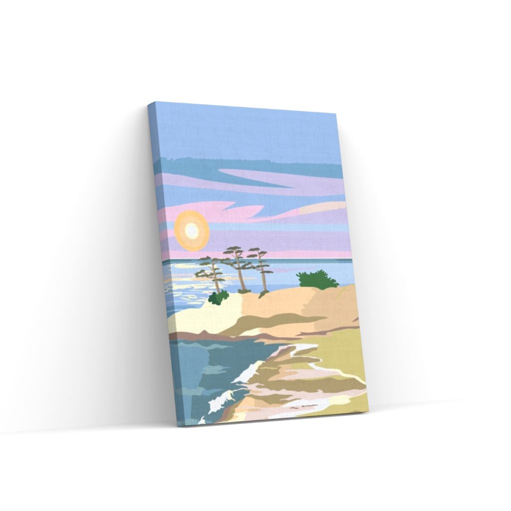 Pintar por Números - Vacaciones en la isla