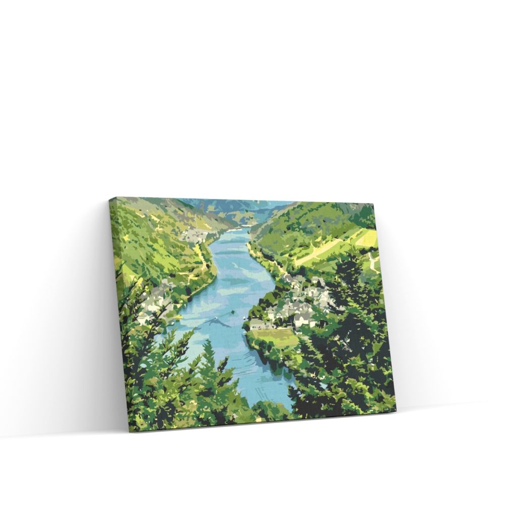 Pintar por Números - Río Mosela