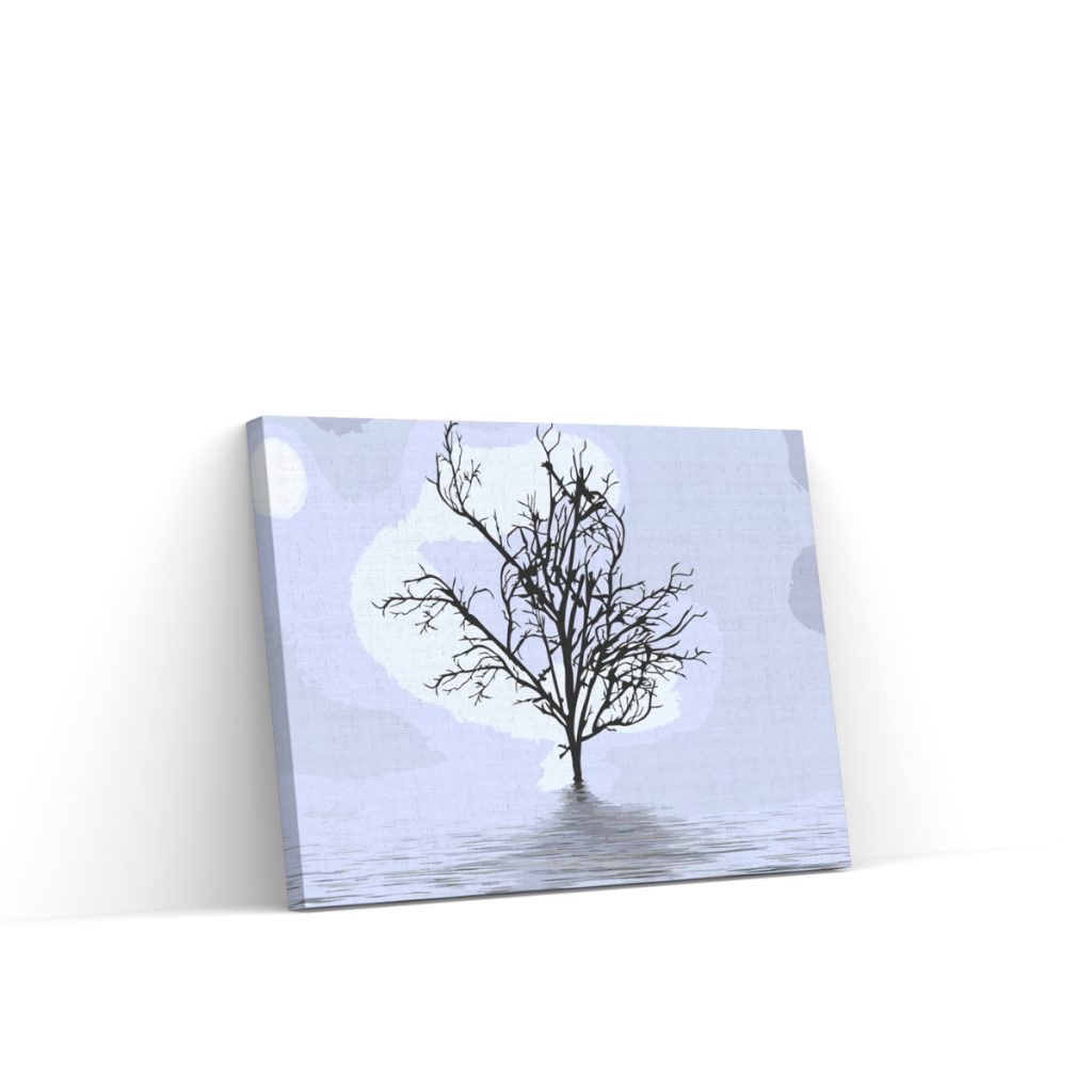 Pintar por Números - Árbol en la niebla