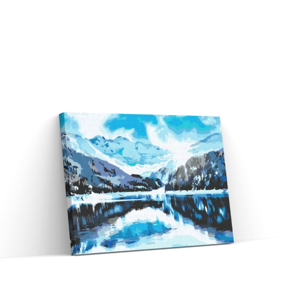 Pintar por Números - Alpes suizos