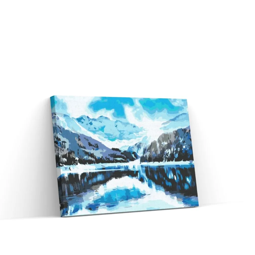 Pintar por Números - Alpes suizos