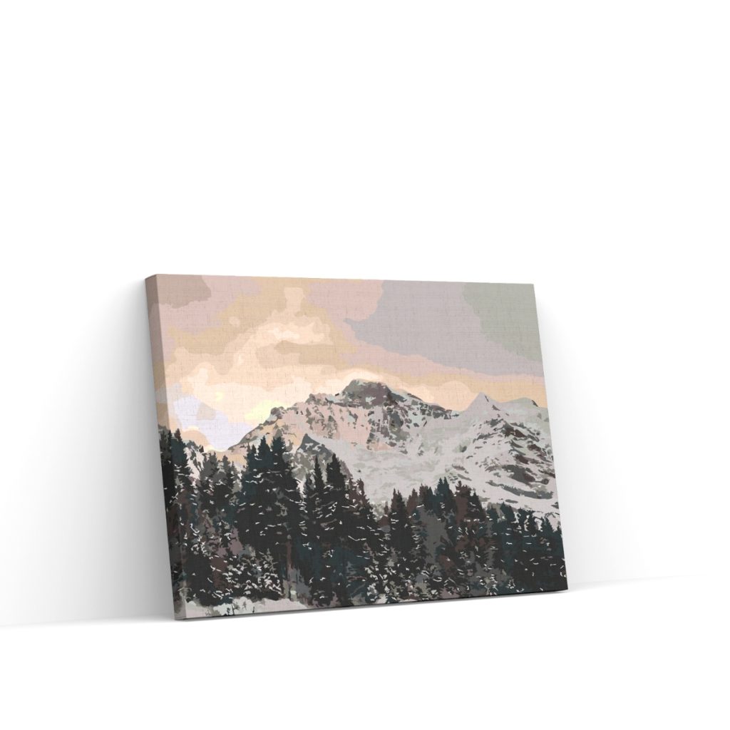 Pintar por Números - Alpes suizos Jungfrau