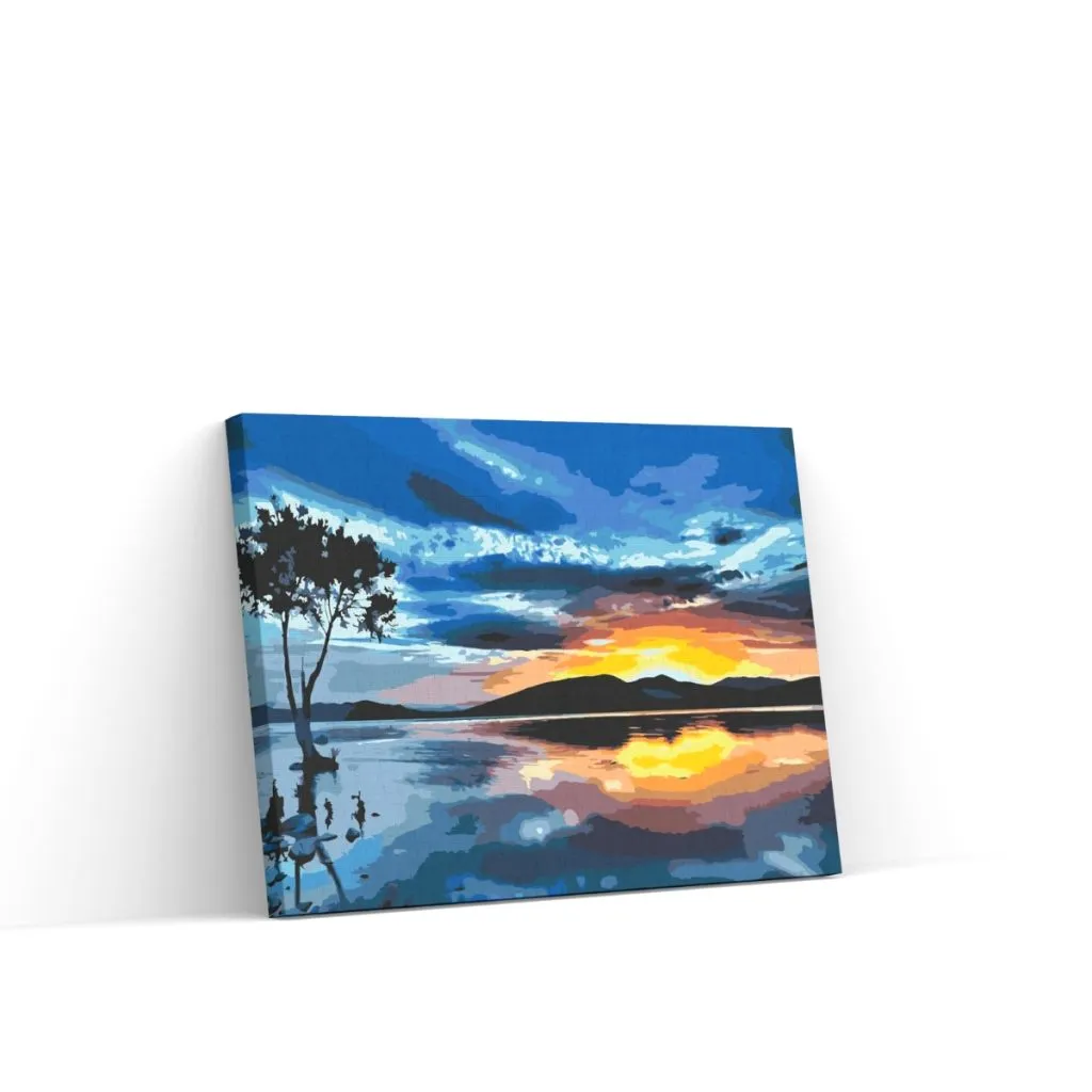Pintar por Números - Atardecer oscuro
