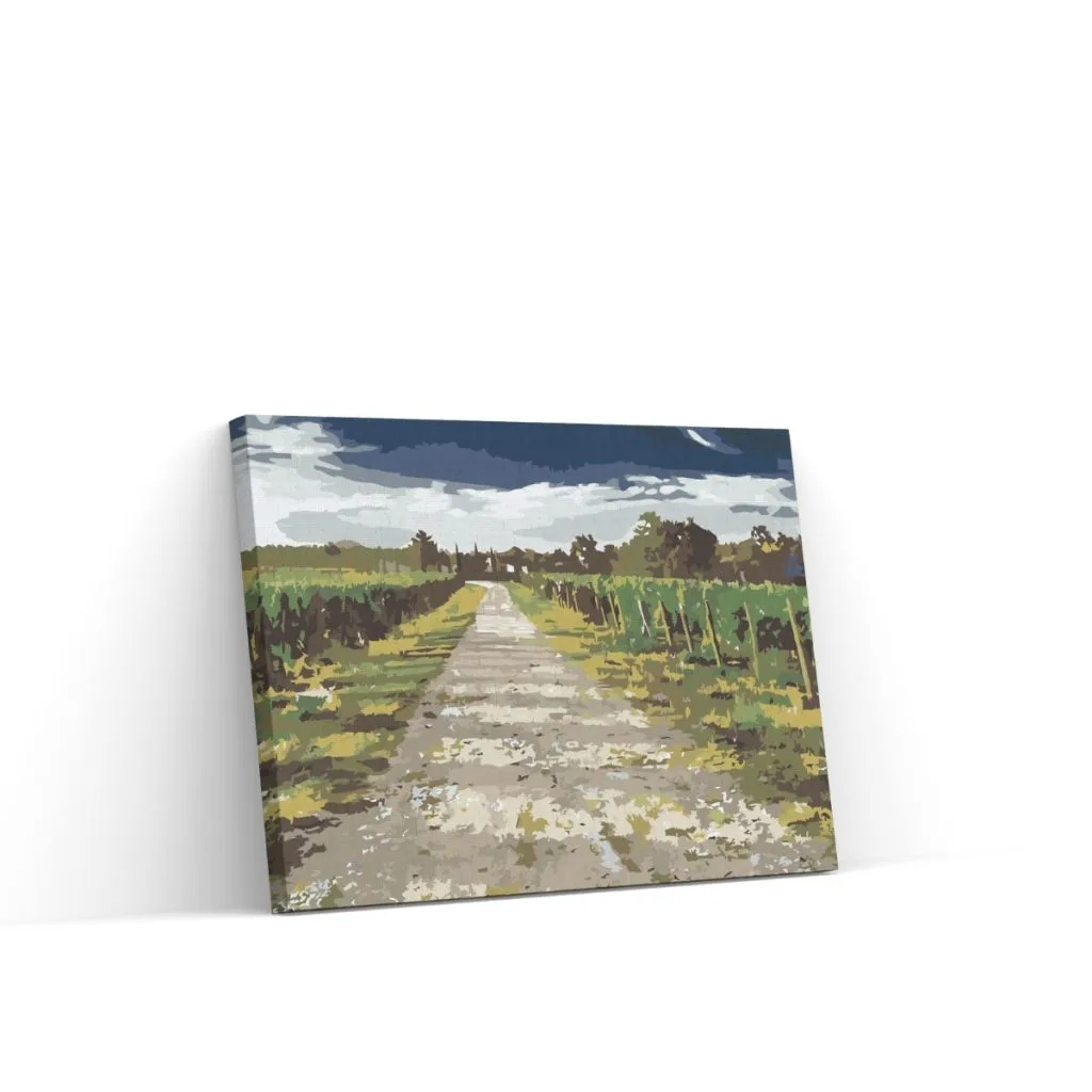 Pintar por Números - Viñedos toscanos