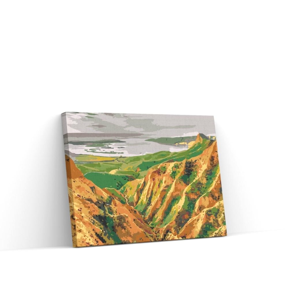 Pintar por Números - Útesy Barrancas de Burujón, Toledo