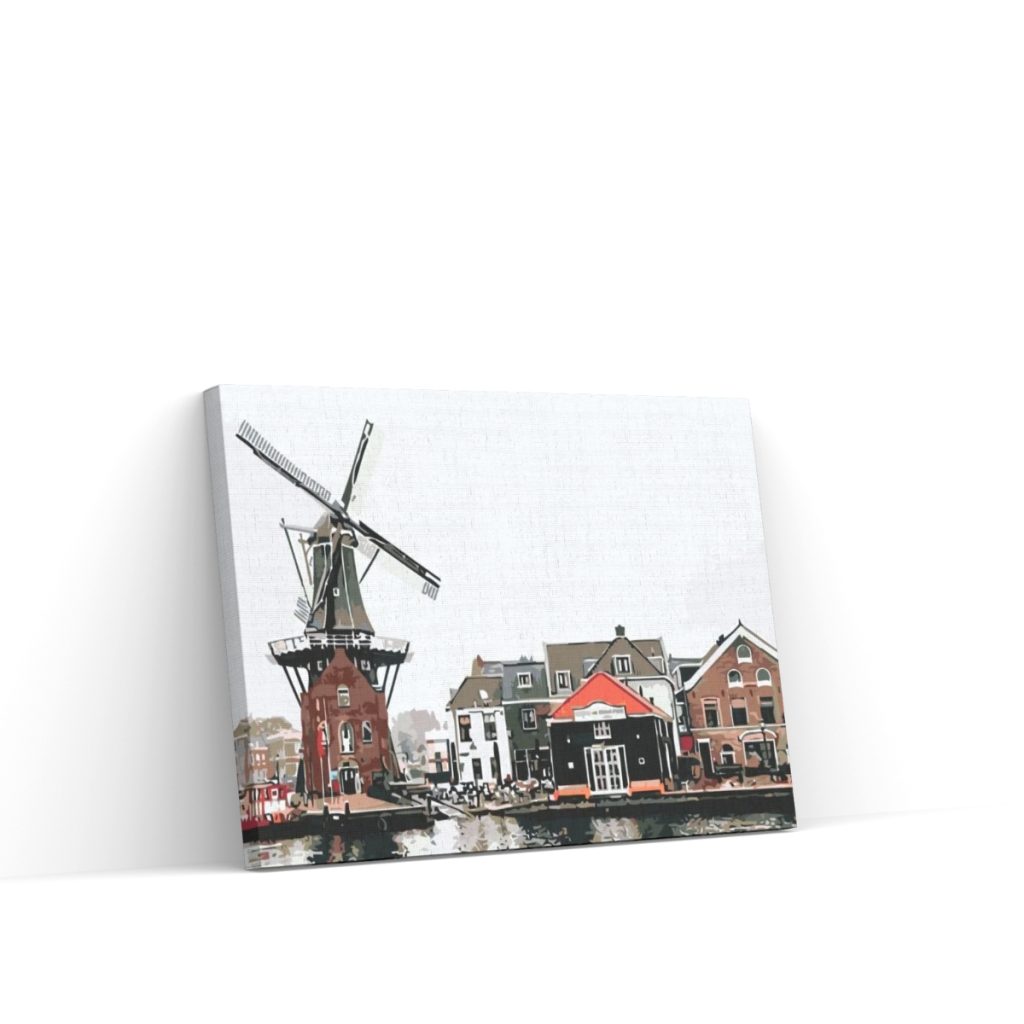 Pintar por Números - Molino de viento