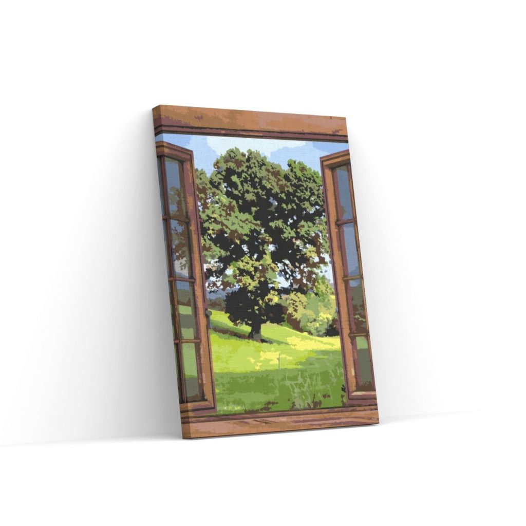 Pintar por Números - Vista desde la ventana