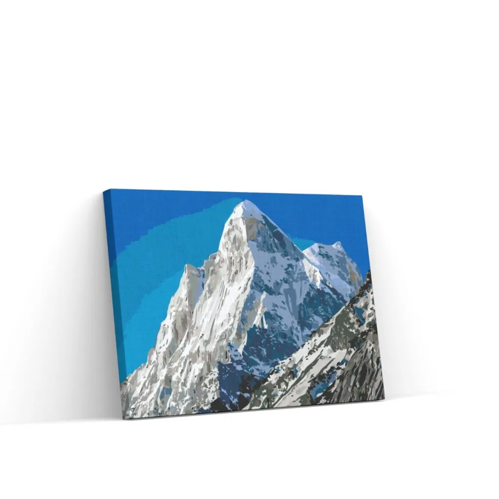 Pintar por Números - Montañas nevadas
