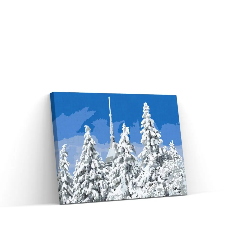 Pintar por Números - Snowy Jested